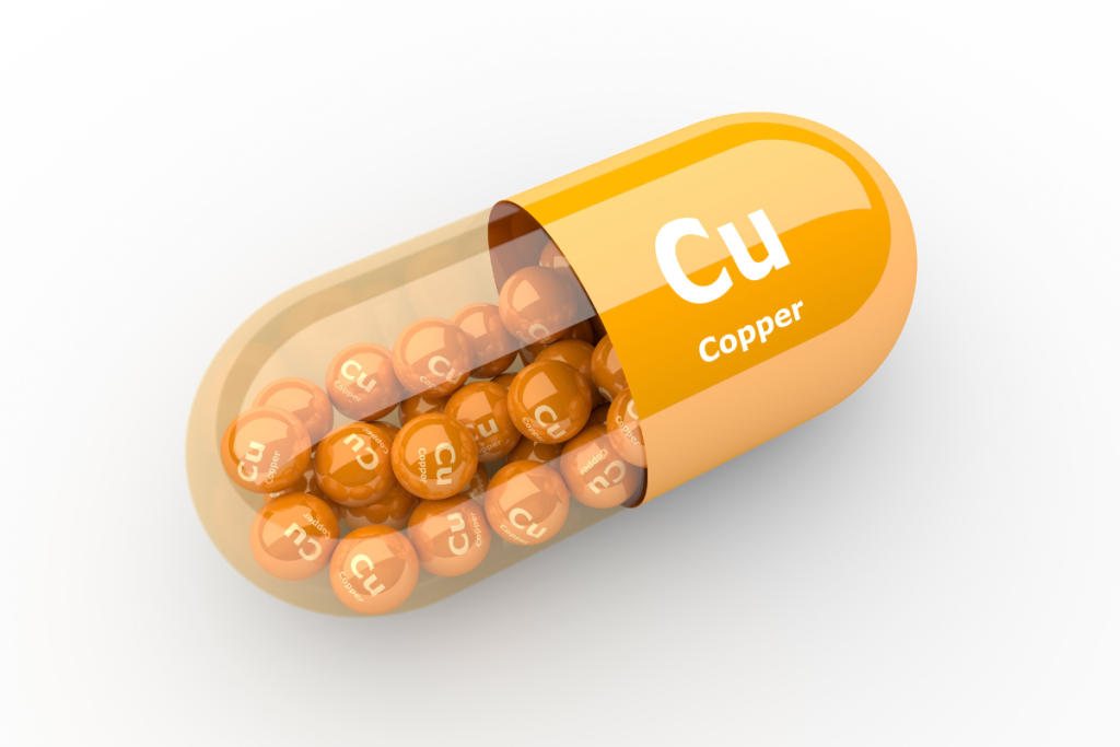 copper intake and cognitive function